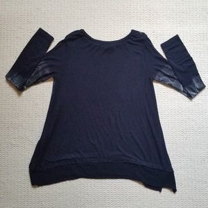 Desigual Tops - Desigual navy long sleeve printed blouse size S Desigual Tops - Desigual navy long sleeve printed blouse size S